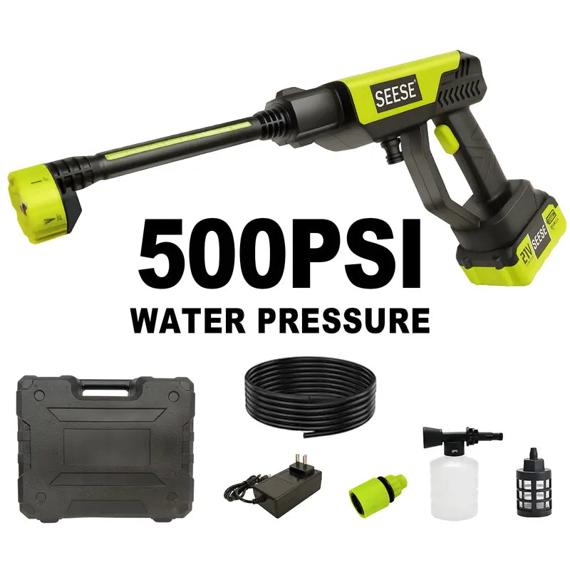 Cordless Pressure Washer with Single-Port Charger Base