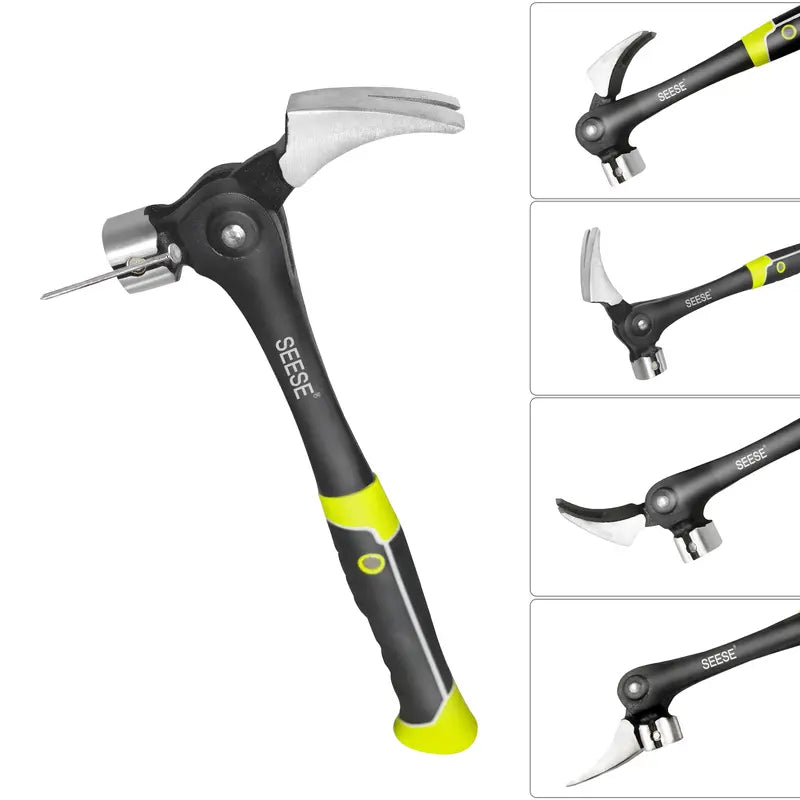 16oz Claw Hammer with Magnetic Nail Starter