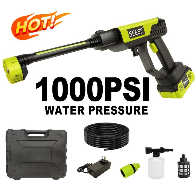 Cordless Pressure Washer with Single-Port Charger Base
