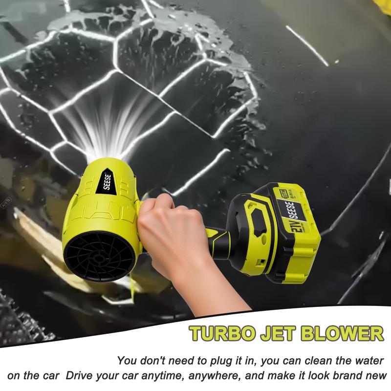 Cordless Leaf Blower with Violent Turbo Fan