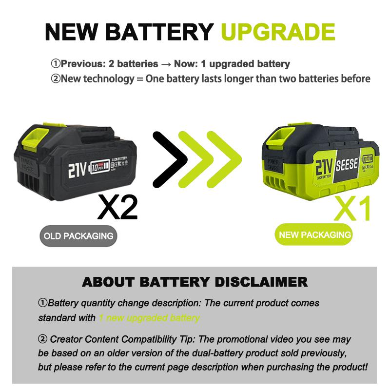 Cordless Leaf Blower with Violent Turbo Fan