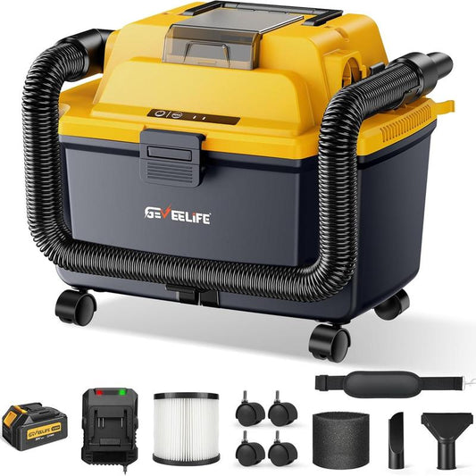 Cordless 4.3 Gallon Wet & Dry Shop Vac