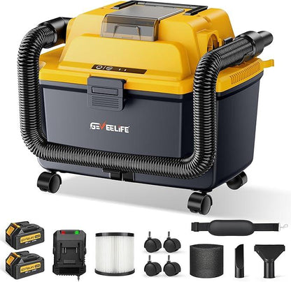 Cordless 4.3 Gallon Wet & Dry Shop Vac