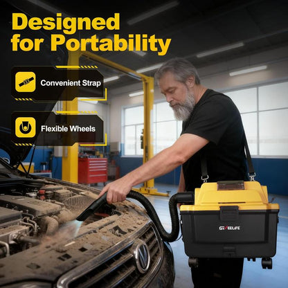 Cordless 4.3 Gallon Wet & Dry Shop Vac