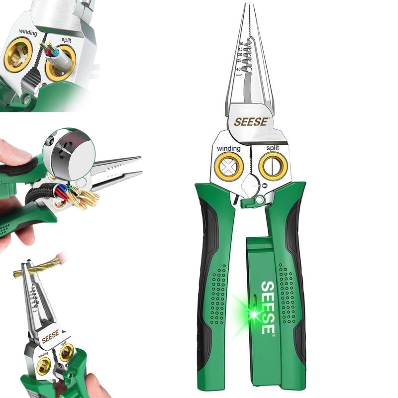 8 in 1 Wire Stripper Twister for Cutting and Pulling Wires